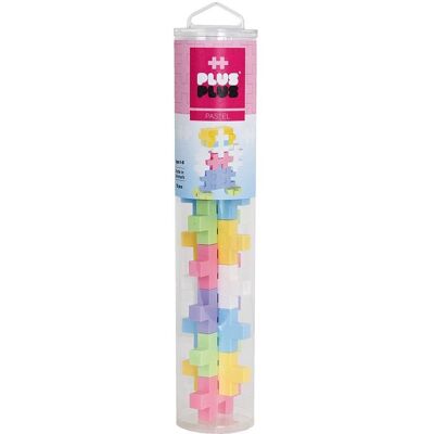 Plus-Plus Pastel 15 sztuk - Zabawka konstrukcyjna Plus-Plus Pastel 15 sztuk - Zabawka konstrukcyjna