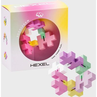 Plus-Plus HEXEL Bubblegum - Regnbue Puslespill Plus-Plus HEXEL Bubblegum - Regnbue Puslespill