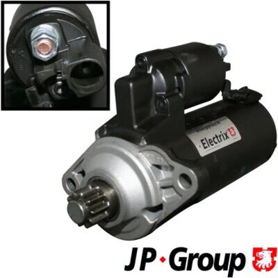 JP GROUP 1190304300 Ξεκινήτης - 12V, 1,7kW, 10 Δόντια JP GROUP 1190304300 Ξεκινήτης - 12V, 1,7kW, 10 Δόντια