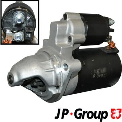 JP GROUP 1490301800 Starter - 12V, 1,2kW, 9 Zähne für BMW JP GROUP 1490301800 Starter - 12V, 1,2kW, 9 Zähne für BMW