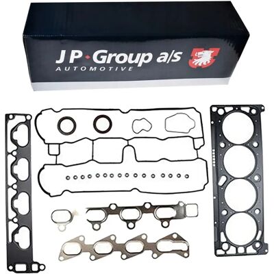 Zestaw uszczelek głowicy cylindra JP GROUP - Z uszczelkami zaworów Opel, Saab, Vauxhall, Chevrolet Zestaw uszczelek głowicy cylindra JP GROUP - Z uszczelkami zaworów Opel, Saab, Vauxhall, Chevrolet