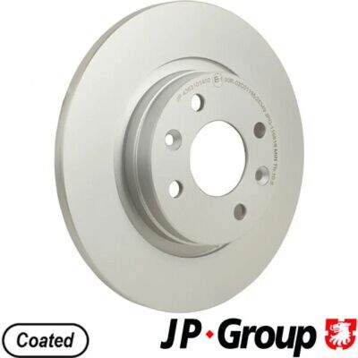 JP GROUP 4363101400 Δίσκος φρένου - Εμπρόσθιος άξονας, 259mm, Στερεός JP GROUP 4363101400 Δίσκος φρένου - Εμπρόσθιος άξονας, 259mm, Στερεός