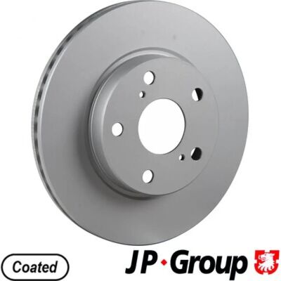 JP GROUP Toyota Auris Corolla Framtrom Ventilerad Ytbehandlad Skiva JP GROUP Toyota Auris Corolla Framtrom Ventilerad Ytbehandlad Skiva