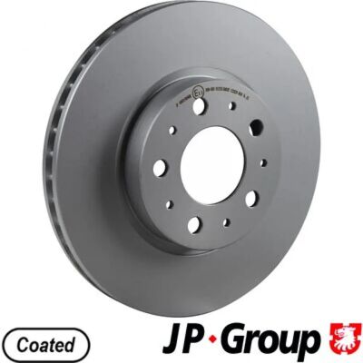 JP GROUP 4963100400 Δίσκος φρένου - Αερόψυκτος, 280mm, 26mm πάχος - Μπροστά Volvo V70 I, 850, C70 I JP GROUP 4963100400 Δίσκος φρένου - Αερόψυκτος, 280mm, 26mm πάχος - Μπροστά Volvo V70 I, 850, C70 I