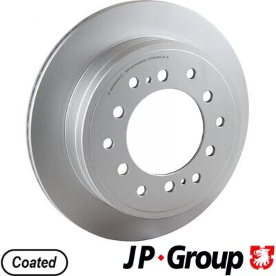 JP GROUP 4863202400 Αερισμένο δισκόφρενο πίσω - Δίσκος φρένου JP GROUP 4863202400 Αερισμένο δισκόφρενο πίσω - Δίσκος φρένου