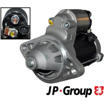 JP GROUP 4890300600 Starter - 12V, 1.3kW, 9 Tanden voor Toyota JP GROUP 4890300600 Starter - 12V, 1.3kW, 9 Tanden voor Toyota