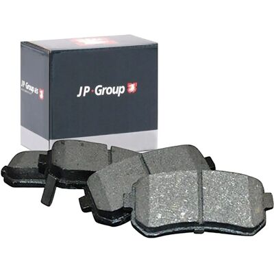 JP GROUP 3563700610 Bakbremseklosjer med slitasjevarsel - Bremseklosjer JP GROUP 3563700610 Bakbremseklosjer med slitasjevarsel - Bremseklosjer