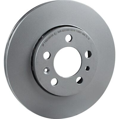 JP GROUP 1163109100 Disco freno - Asse anteriore ventilato 256mm JP GROUP 1163109100 Disco freno - Asse anteriore ventilato 256mm