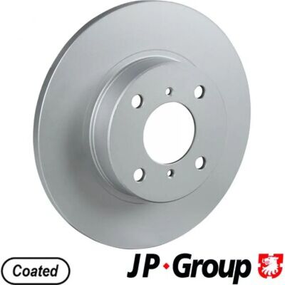 JP GROUP 1263105700 Remschijf - Voorkant, Massief, 247mm Diameter JP GROUP 1263105700 Remschijf - Voorkant, Massief, 247mm Diameter