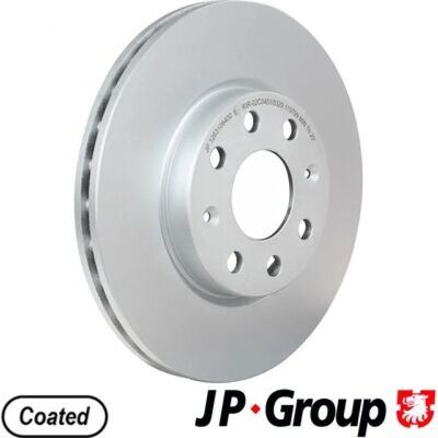 JP GROUP 1263106400 Vented foran bremseklods - Disc Brake JP GROUP 1263106400 Vented foran bremseklods - Disc Brake