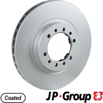 JP GROUP 3963101600 Disco de freno - Ventilado Delantero 24mm JP GROUP 3963101600 Disco de freno - Ventilado Delantero 24mm