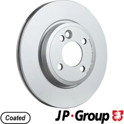 Δίσκος φρένων JP GROUP - Αεριζόμενος 4 τρύπες για MINI Δίσκος φρένων JP GROUP - Αεριζόμενος 4 τρύπες για MINI