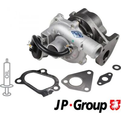 JP GROUP 1217400800 Turbo - Inklusive pakningssæt for Opel, Suzuki, Vauxhall JP GROUP 1217400800 Turbo - Inklusive pakningssæt for Opel, Suzuki, Vauxhall
