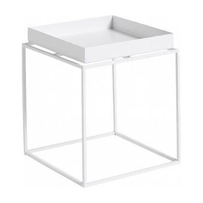 HAY Table de Service 60 x 60 cm - Gris - Table d'appoint - Publicité HAY Table de Service 60 x 60 cm - Gris - Table d'appoint - Publicité