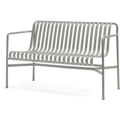 Banquette de repas Palissade de HAY - 128 cm, gris ciel - Banquette - Publicité Banquette de repas Palissade de HAY - 128 cm, gris ciel - Banquette - Publicité