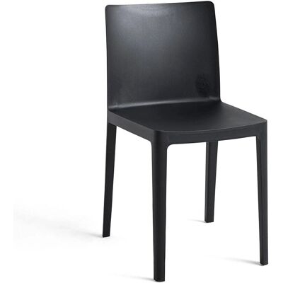 Chaise en Plastique Gris Élémentaire de Hay - Design Scandinave - Publicité Chaise en Plastique Gris Élémentaire de Hay - Design Scandinave - Publicité