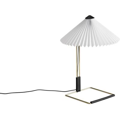 Petite lampe de table Hay - Coton / Laiton Petite lampe de table Hay - Coton / Laiton