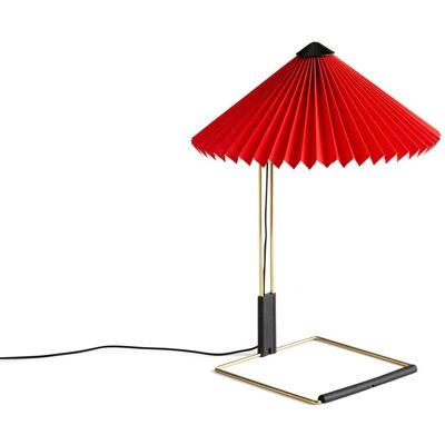 Hay - Modèle Matin - Coton, Rouge - Lampe de table petite Hay - Modèle Matin - Coton, Rouge - Lampe de table petite