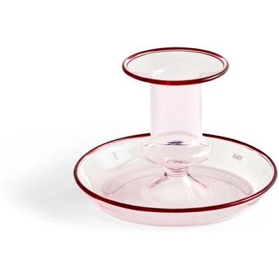 Hay Flare Rosa Lysestake - Elegant borosilikatglass Hay Flare Rosa Lysestake - Elegant borosilikatglass