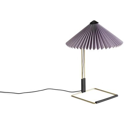 Lampe de table HAY Matin - Lavande, Laiton, 38cm Lampe de table HAY Matin - Lavande, Laiton, 38cm