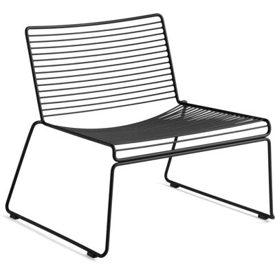 Poltrona Hee di HAY - Nera - Poltrona di design Poltrona Hee di HAY - Nera - Poltrona di design