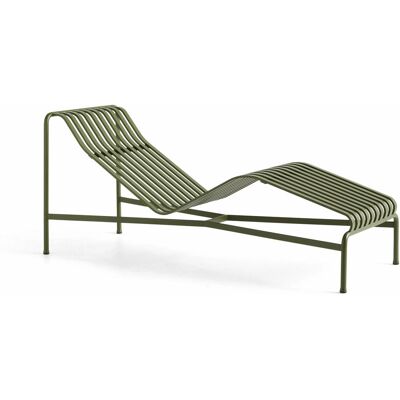 Fauteuil Palissade Olive de HAY - Mobilier d'extérieur - Publicité Fauteuil Palissade Olive de HAY - Mobilier d'extérieur - Publicité