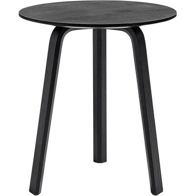 HAY Bella Coffee Table - Ø 45 cm - Svart lakkert eikefinér HAY Bella Coffee Table - Ø 45 cm - Svart lakkert eikefinér