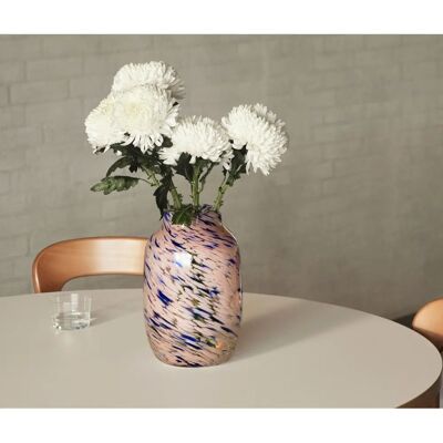 Vaso Splash Grande di HAY - Rosa-Blu, Ø 17,5 cm, H 27 cm Vaso Splash Grande di HAY - Rosa-Blu, Ø 17,5 cm, H 27 cm
