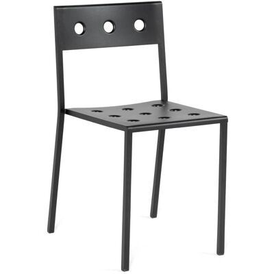 Chaise de balcon Hay Anthracite - Acier extérieur empilable - Publicité Chaise de balcon Hay Anthracite - Acier extérieur empilable - Publicité