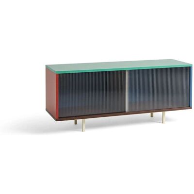 HAY M Cabinet Couleur avec Portes en Verre - Publicité HAY M Cabinet Couleur avec Portes en Verre - Publicité