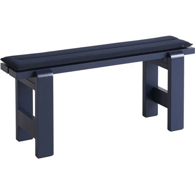 Hay L 111 cm, bleu acier - Banc d'extérieur - Publicité Hay L 111 cm, bleu acier - Banc d'extérieur - Publicité