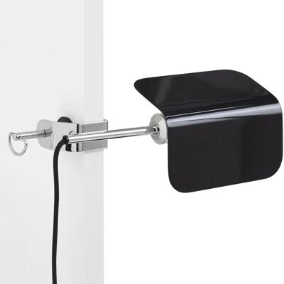 HAY Apex Lampada a Clip - Nero Ferro - 27,5x14 cm - Interno HAY Apex Lampada a Clip - Nero Ferro - 27,5x14 cm - Interno