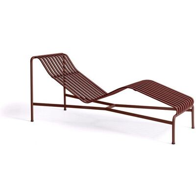 Palissade di Hay - Sdraio ergonomica in acciaio rosso Palissade di Hay - Sdraio ergonomica in acciaio rosso