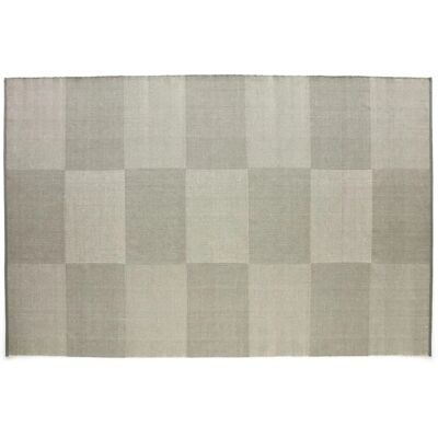HAY Check Rug 200x300 cm - Gris - Tapis - Publicité HAY Check Rug 200x300 cm - Gris - Tapis - Publicité