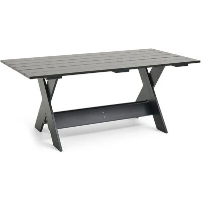 Table à manger Crate de Hay - 180x89,5cm - Noir - Publicité Table à manger Crate de Hay - 180x89,5cm - Noir - Publicité