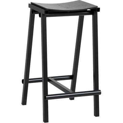 HAY - Modello 8 Sgabello da Bar - Nero - Design Industriale Moderno HAY - Modello 8 Sgabello da Bar - Nero - Design Industriale Moderno