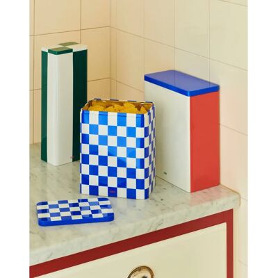Hay - Contenitore in metallo bianco - Multicolore - Sicuro per alimenti - 4.5L Hay - Contenitore in metallo bianco - Multicolore - Sicuro per alimenti - 4.5L