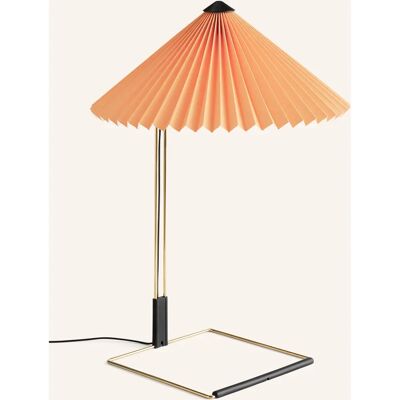 Lampe de table HAY Matin - Pêche - Acier & Laiton - Design Moderne Lampe de table HAY Matin - Pêche - Acier & Laiton - Design Moderne