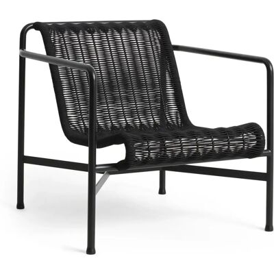 HAY - Palissade Cord Lounge Chair Low - Anthracite - 70 cm - Outdoor lounge chair - Publicité HAY - Palissade Cord Lounge Chair Low - Anthracite - 70 cm - Outdoor lounge chair - Publicité