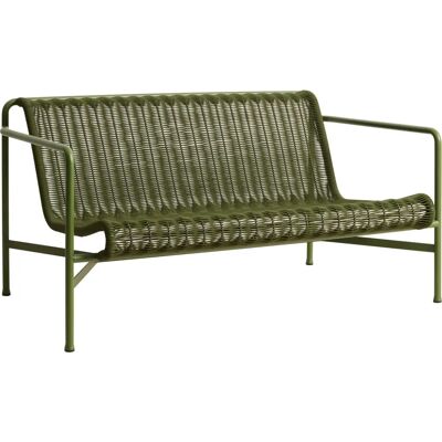 Hay - Palissade Cord Lounge Sofa - Olive - Mobilier d'extérieur - Publicité Hay - Palissade Cord Lounge Sofa - Olive - Mobilier d'extérieur - Publicité