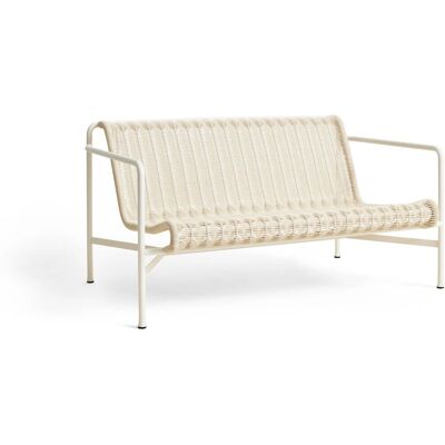 Hay Palissade Cord Lounge Sofa - Siège Extérieur Blanc - Publicité Hay Palissade Cord Lounge Sofa - Siège Extérieur Blanc - Publicité