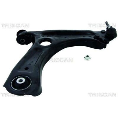 TRISCAN 295039 Braço de suspensão - Dianteiro direito, com articulação e suporte de borracha TRISCAN 295039 Braço de suspensão - Dianteiro direito, com articulação e suporte de borracha