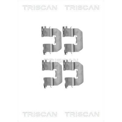 TRISCAN Bremseklodsæt - 5710476065650 TRISCAN Bremseklodsæt - 5710476065650