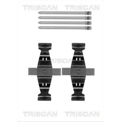 Triscan - 5710476065780 - Scheibenbremse - Beläge - Brake pad set Triscan - 5710476065780 - Scheibenbremse - Beläge - Brake pad set