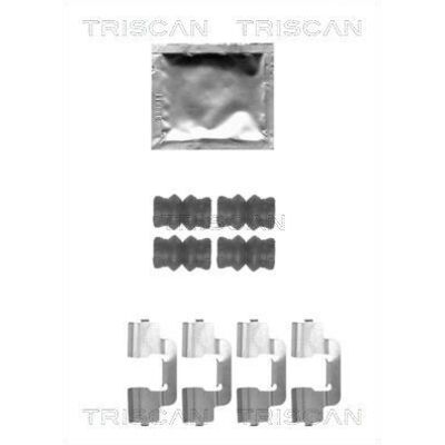 TRISCAN 5710476066039 Bremsbelag TRISCAN 5710476066039 Bremsbelag