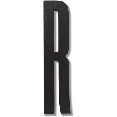 Design Letters Svart Trebokstav R - Veggdekorasjon Design Letters Svart Trebokstav R - Veggdekorasjon