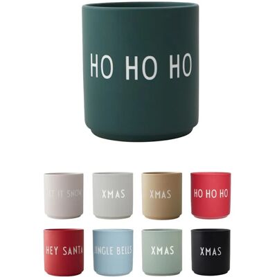 Design Letters Mørkegrønn Ho Ho Ho Kopp - Kopp Design Letters Mørkegrønn Ho Ho Ho Kopp - Kopp