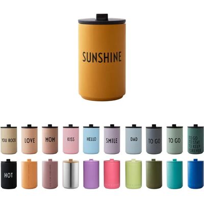 Design Letters - Tazza termica 0.35 l Sunshine - Tazza termica Design Letters - Tazza termica 0.35 l Sunshine - Tazza termica
