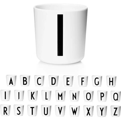 Design Letters Kopp - Kids Personal Eco Cup - Hvit - Kopp - 7cm Design Letters Kopp - Kids Personal Eco Cup - Hvit - Kopp - 7cm
