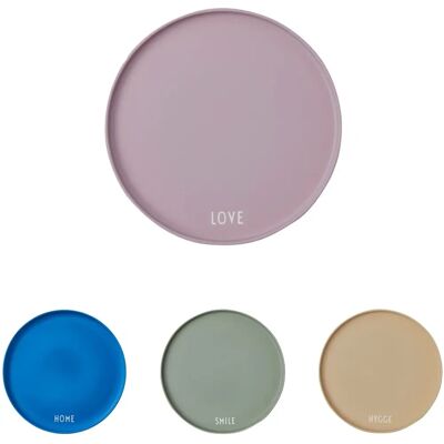 Design Letters Lavendel Tallerken - Love - Favoritt - Lavendel - One Size - Tallerken Design Letters Lavendel Tallerken - Love - Favoritt - Lavendel - One Size - Tallerken